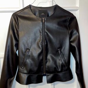 Zara Faux Leather Jacket